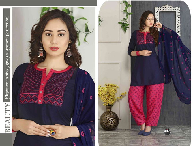 Riyaa Retro 2 Rayon Printed Daily Wear Ready Made Suit Collection